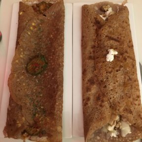 Gluten-free crepes from Delice & Sarrasin